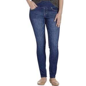 JAG Blue Medium Wash High-Rise Pull On Skinny Jeans, W30